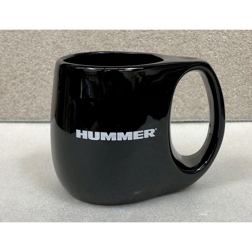 HUMMER (Humvee) Brand SUV Car Truck Black Ceramic Coffee Mug w/Integrated Handle